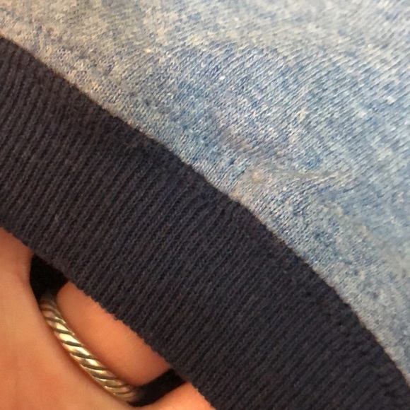 DISNEY size XLarge Mickey Mouse
Round Neck Ringer Tee InPark Authentic blue EUC - Picture 12 of 15